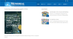 Desktop Screenshot of memorialucc.org
