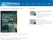 Tablet Screenshot of memorialucc.org